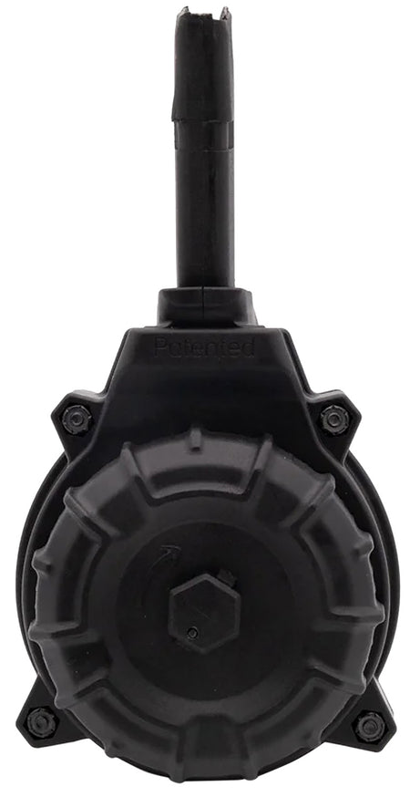 ProMag DRMA14 9mm Luger 50-Round Drum Handgun Magazine for Glock 43 Black Zytel Polymer