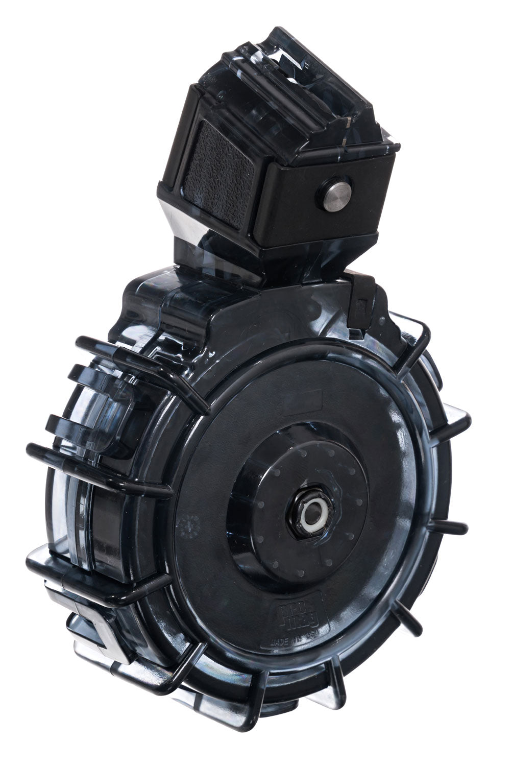 ProMag RUGA29 Drum Magazine 30 Round 22LR Compatible with Ruger 10/22 Charger Smoke