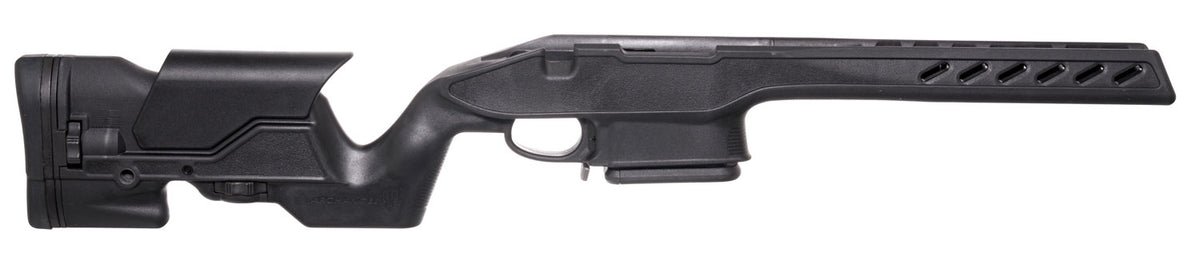 Archangel AA1500SA Short Action Precision Stock Black Synthetic with Adjustable Cheek Riser for Howa 1500 / Weatherby Vanguard Includes Detachable Polymer Mag