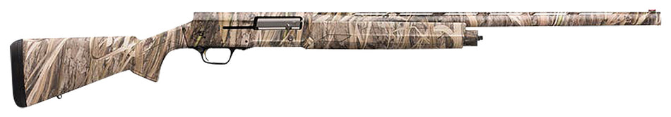 Browning 0118992004 A5 12 Gauge 28" Barrel 3.5" 4+1 Full Coverage Mossy Oak Shadow Grass Habitat, Textured Synthetic Stock With Closed Radius Pistol Grip