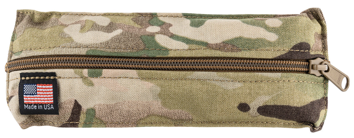 Pro-Shot Multi-Caliber Pistol and Rifle Ruck Rod Cleaning System with Camo Zipper Pouch