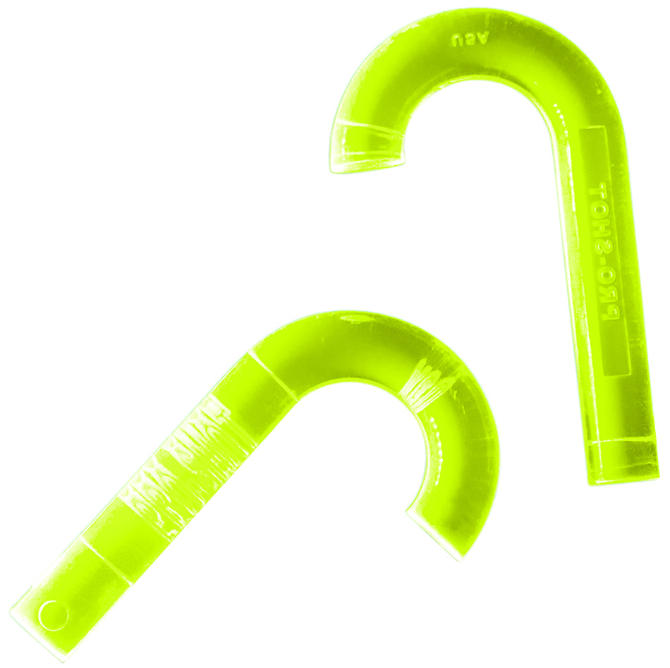 Pro-Shot BLGREEN2PK 2-Pack Neon Green UV Fiber Optic Bore Illuminator .22 Cal/9mm & Up