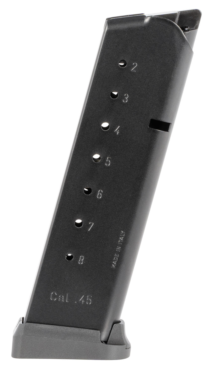 Mec-Gar MGCG4508MATCH .45 ACP 8rd Blued Carbon Steel Match Magazine for 1911 Government Pistol