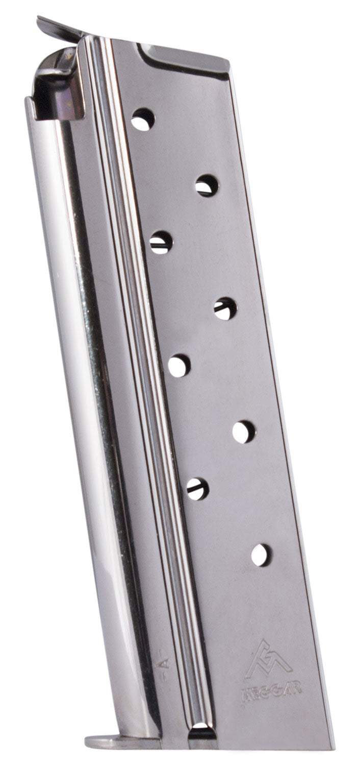 Mec-Gar 1911 Government 38 Super 9rd Nickel Standard Magazine
