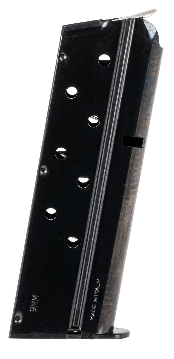 Mec-Gar 1911 Officer 9mm Luger 8rd Blued Standard Magazine