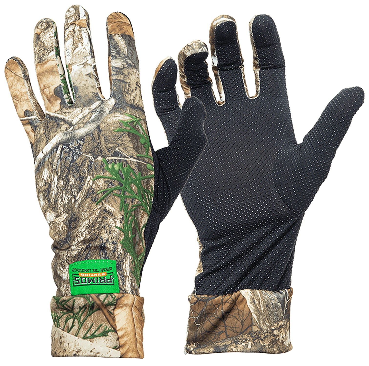 Primos Realtree Edge PS6677 Neoprene Stretch Fit Extended Cuff Gloves OSFA