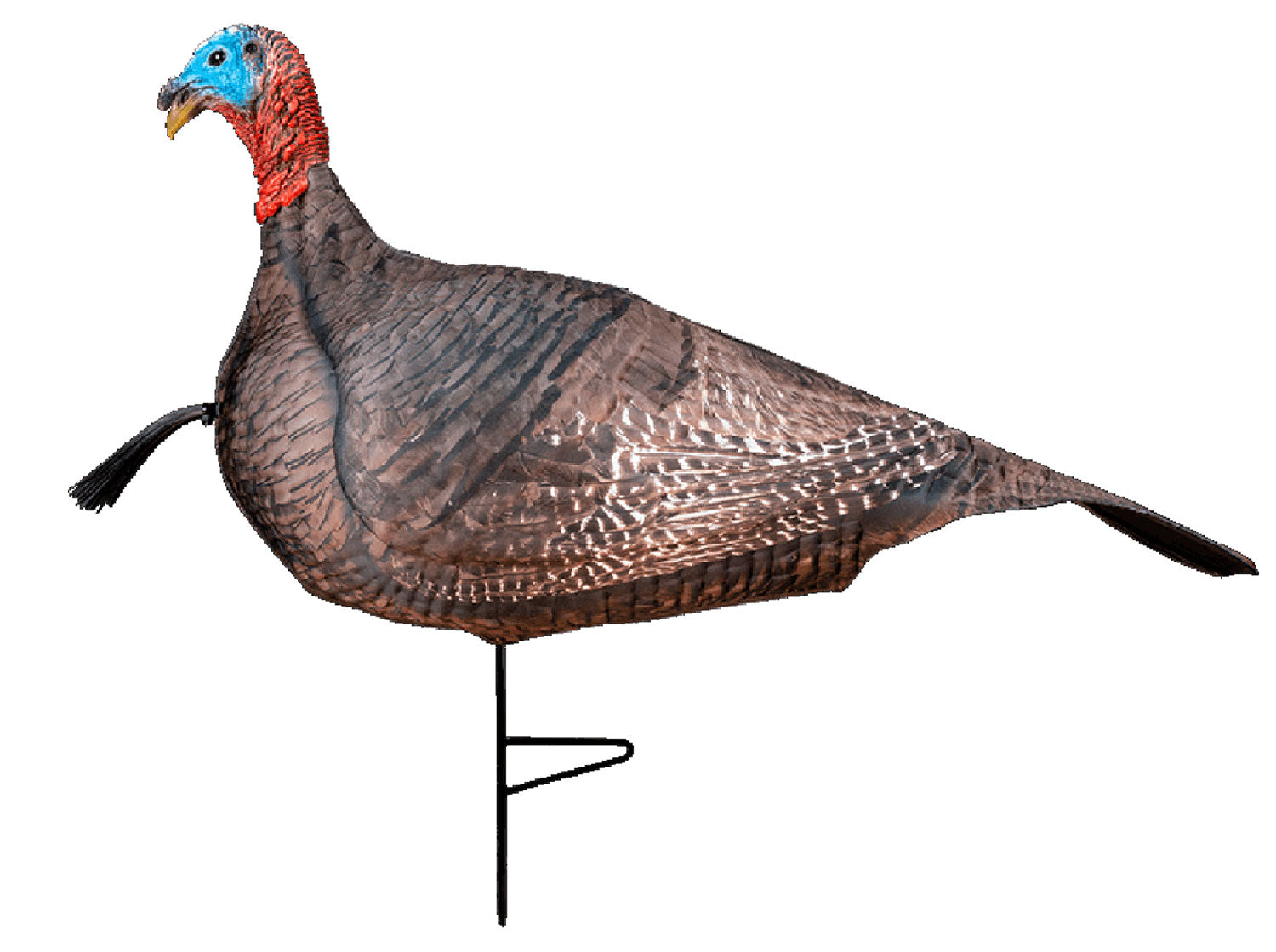 Primos 69069 Collapsible Photoform Jake Turkey Decoy, Brown Foam