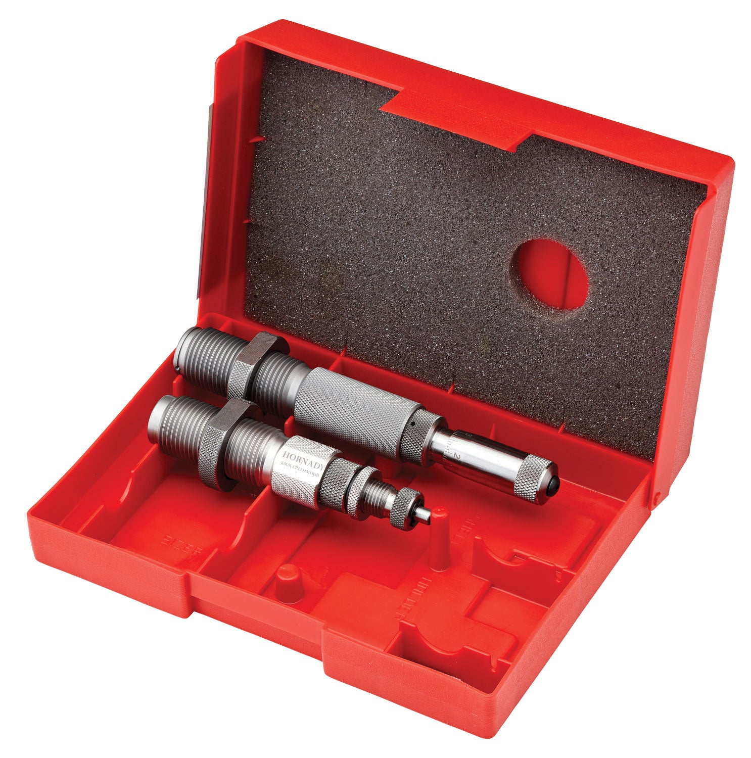 Hornady Match Grade Full-Length Bushing 2-Die Set 6mm BR with Micro-Adjust Seater