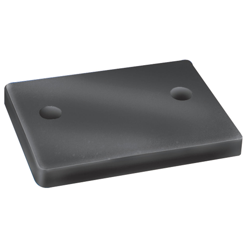 GWS Bow Sight Spacer Plate, Durable Plastic, Windage Adjustment Filler for Recessed Sight Mounts