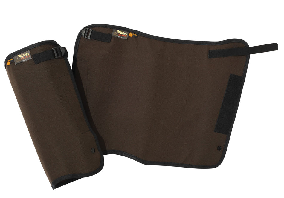 Boyt Harness Rattlers Husky Gaiters Brown 1000D Nylon 21" Adjustable Strap Snake Protection