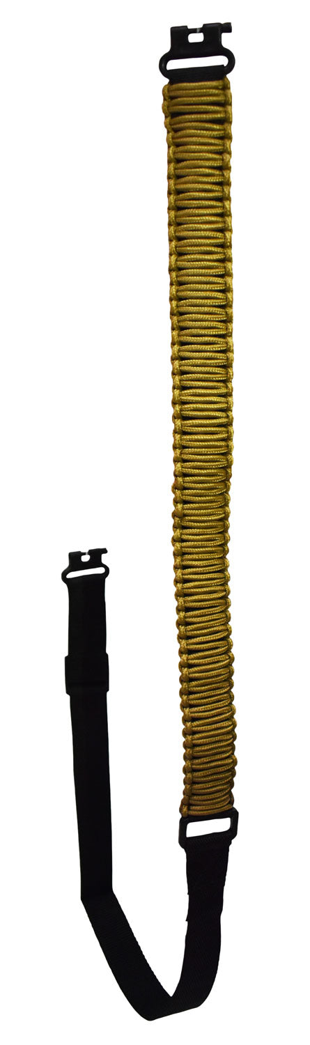 Outdoor Connection PXPBCBDS Adjustable Paracord Sling Coyote Brown/Black 46" for Rifle/Shotgun