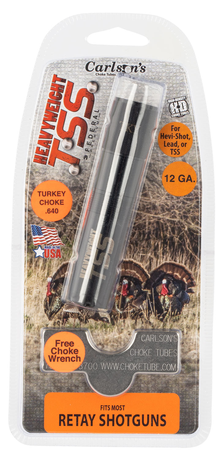 Carlson's Choke Tubes TSS Turkey 38027 Retay 12GA Turkey Steel Choke