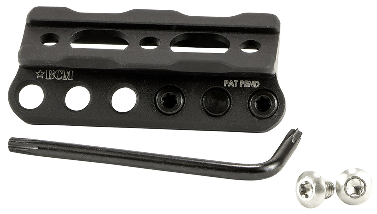 BCM SLMKM Scout Light Modular Mount for KeyMod Rail Systems Black Aluminum