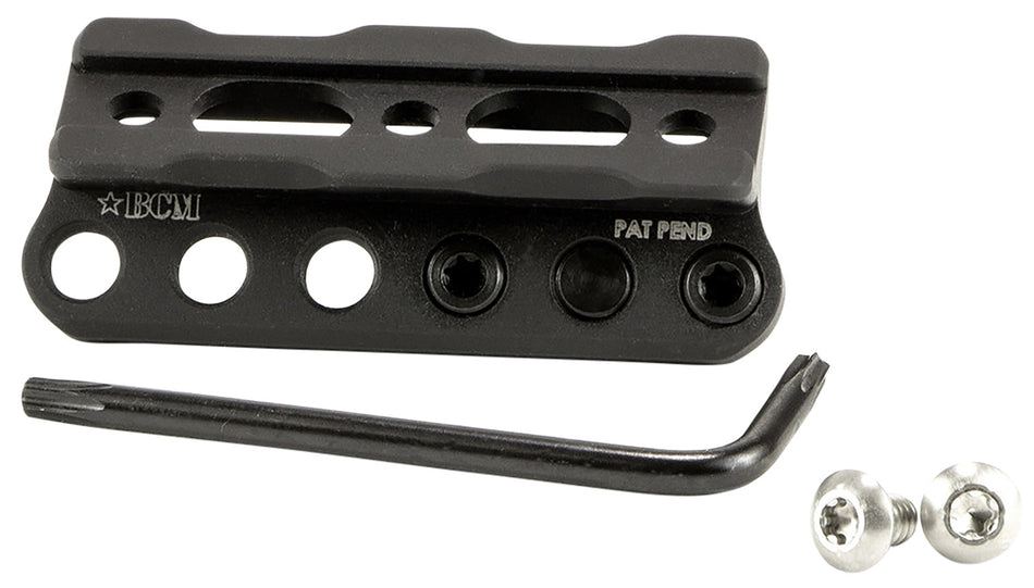 BCM SLMKM Scout Light Modular Mount for KeyMod Rail Systems Black Aluminum