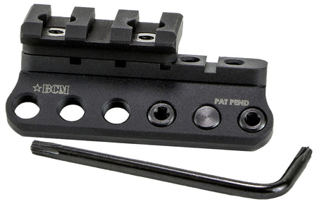 BCM 1913LMKM Ambidextrous Modular Light Mount 1913/KeyMod Low-Profile Black Aluminum