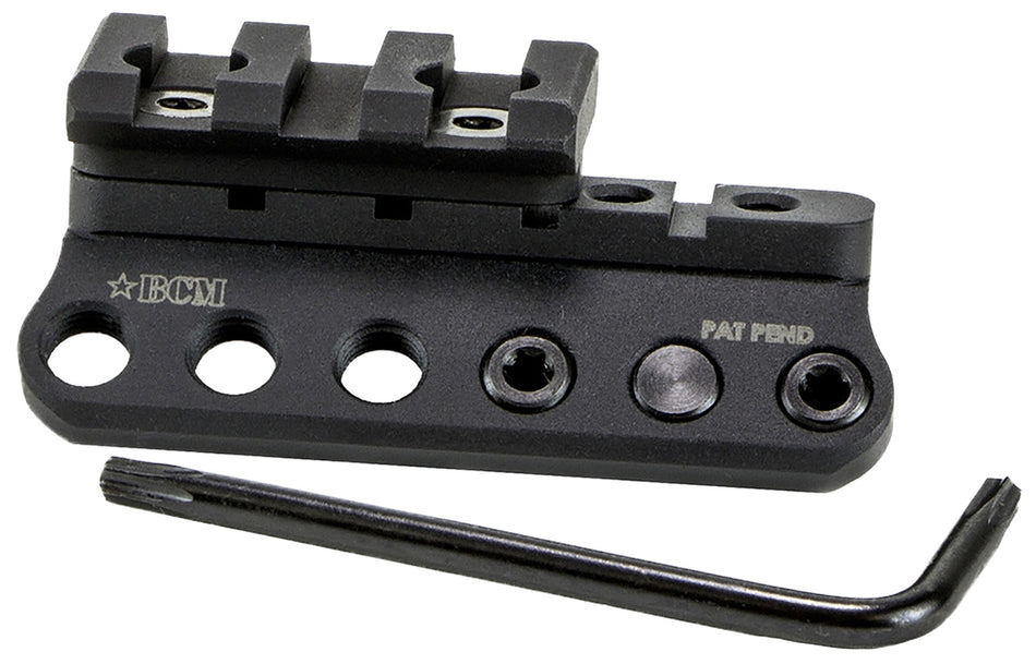 BCM 1913LMKM Ambidextrous Modular Light Mount 1913/KeyMod Low-Profile Black Aluminum