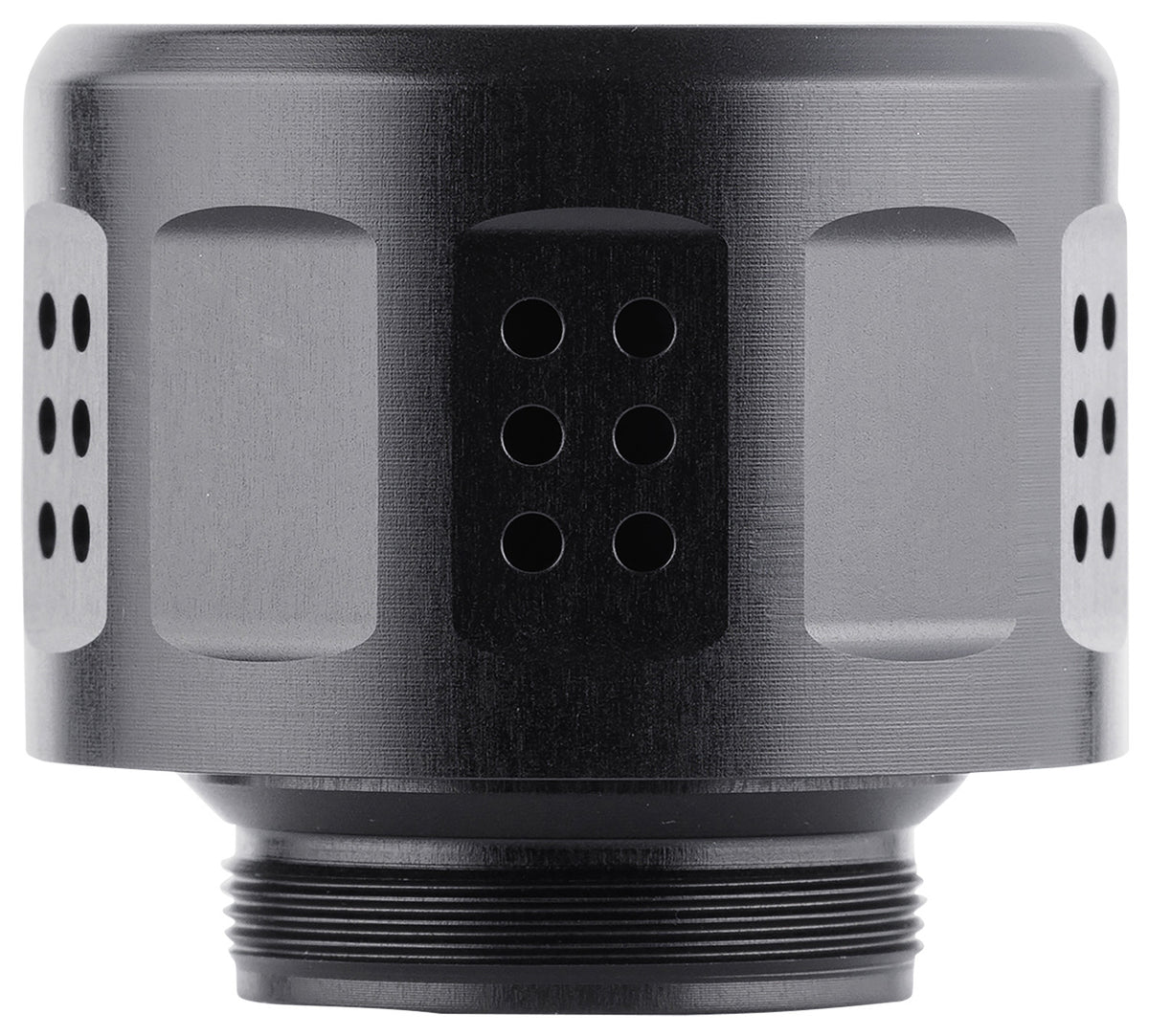 Dead Air KA180 17-4 Stainless Black E-Brake Armament for Nomad-30 Suppressors