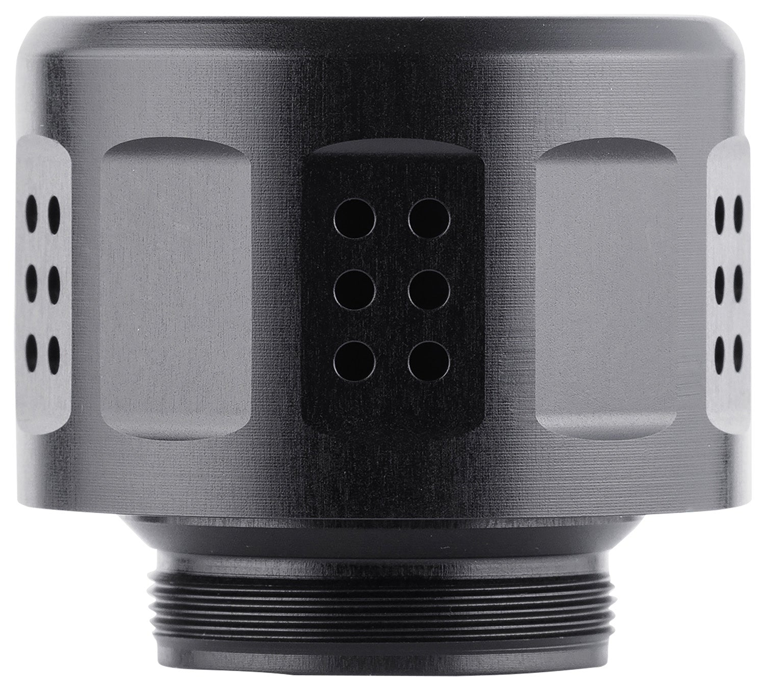 Dead Air KA180 17-4 Stainless Black E-Brake Armament for Nomad-30 Suppressors