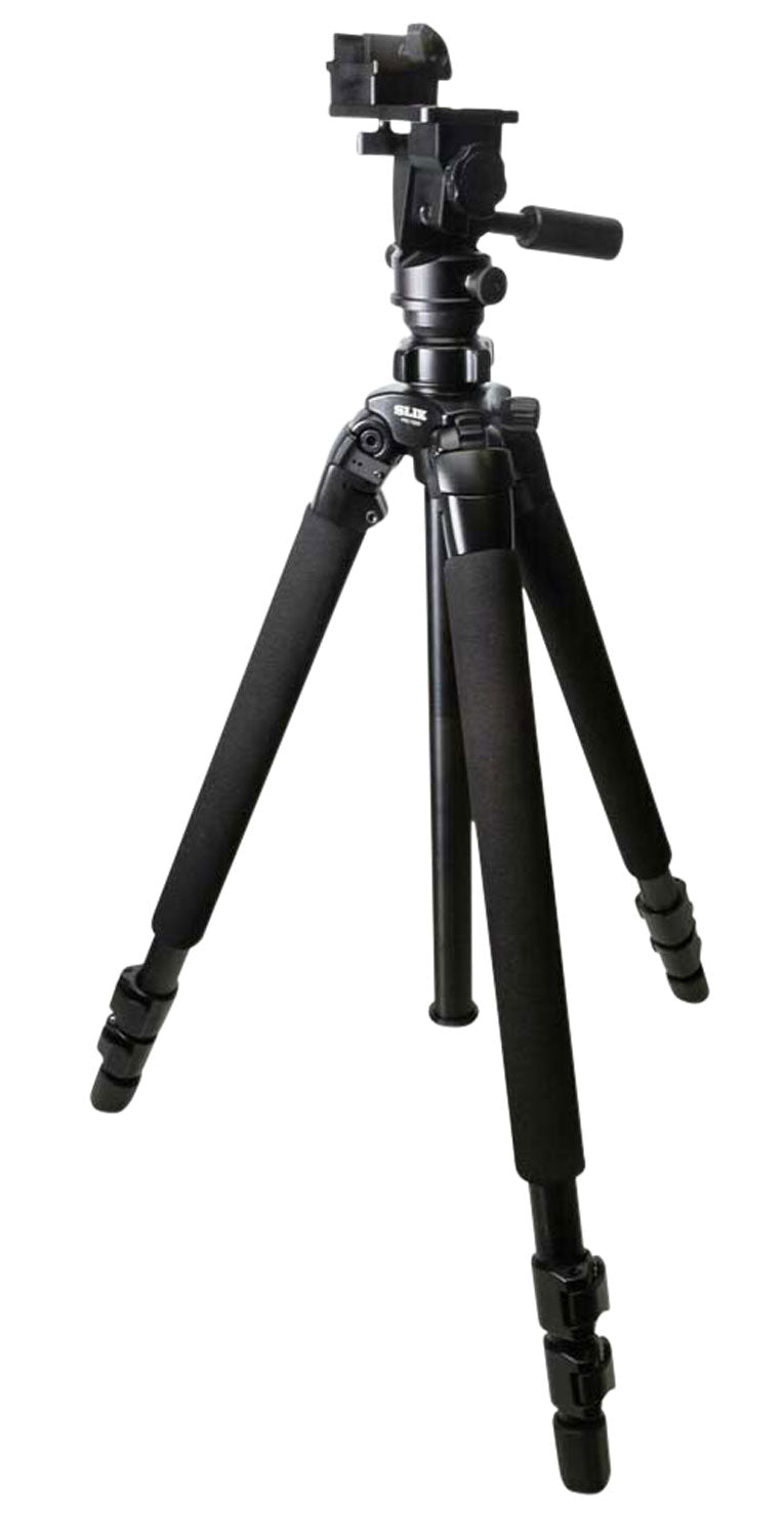 Kopfjager K700 Tripod with Reaper Rail Black Aluminum 3-Level Leg Extensions Picatinny/Arca Swiss