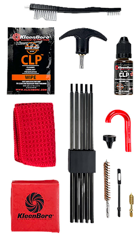 KleenBore K207 Rifle Cleaning Kit for .30 Cal, .308, .300 Blackout & 7.62mm