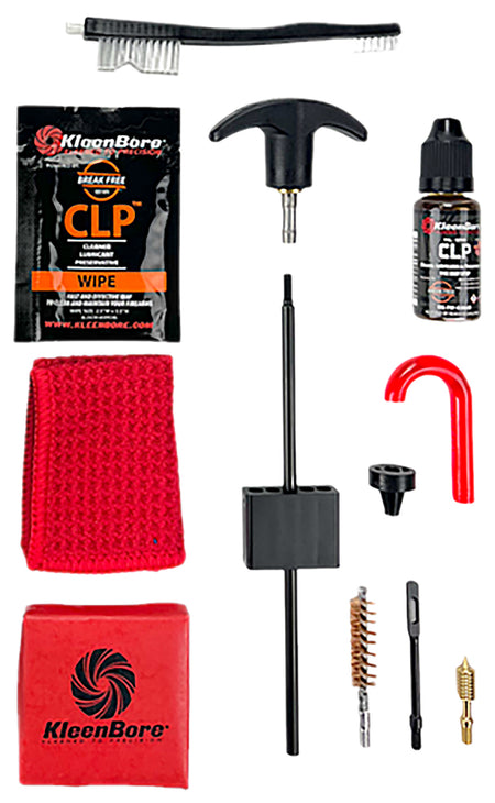 KleenBore PK210 Handgun Cleaning Kit for .38, .357 Mag & 9mm