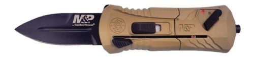 S&W M&P OTF Compact Spear Point 1.9" Knife, Black/Flat Dark Earth