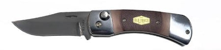 Old Timer Bruin 2.8" Stainless Auto Knife with Sawcut Handle