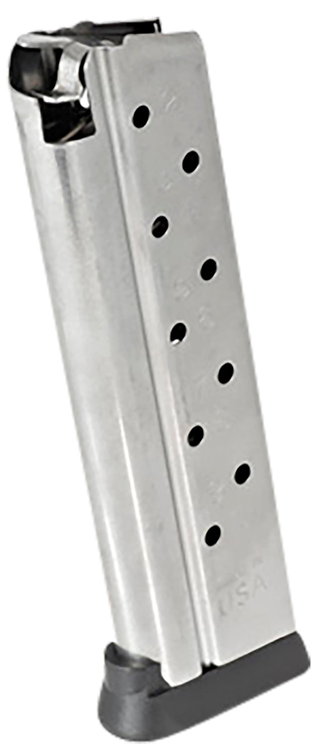 Ruger SR1911 Competition 9mm Luger 10rd Stainless Steel Spare Magazine 90666
