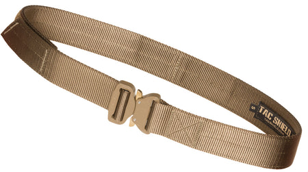Tacshield T30SMCY Coyote Webbing Tactical Gun Belt 1.50" Wide Small 30"-34"