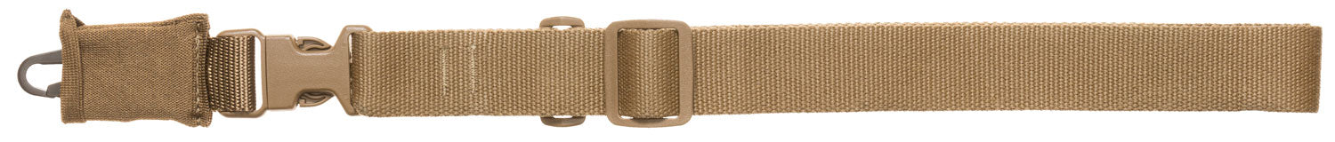 Tacshield T6005CY Single-Point CQB Sling Coyote Tan Webbing Rifle and Shotgun