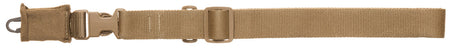 Tacshield T6005CY Single-Point CQB Sling Coyote Tan Webbing Rifle and Shotgun