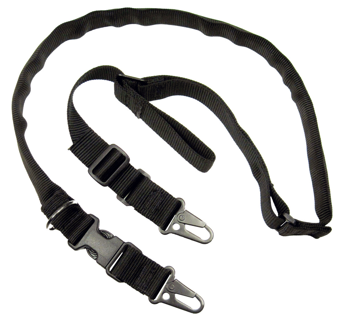 Tacshield T6030BK 2-in-1 Warrior Sling Black Padded Webbing Fast Adjust Rifle Shotgun