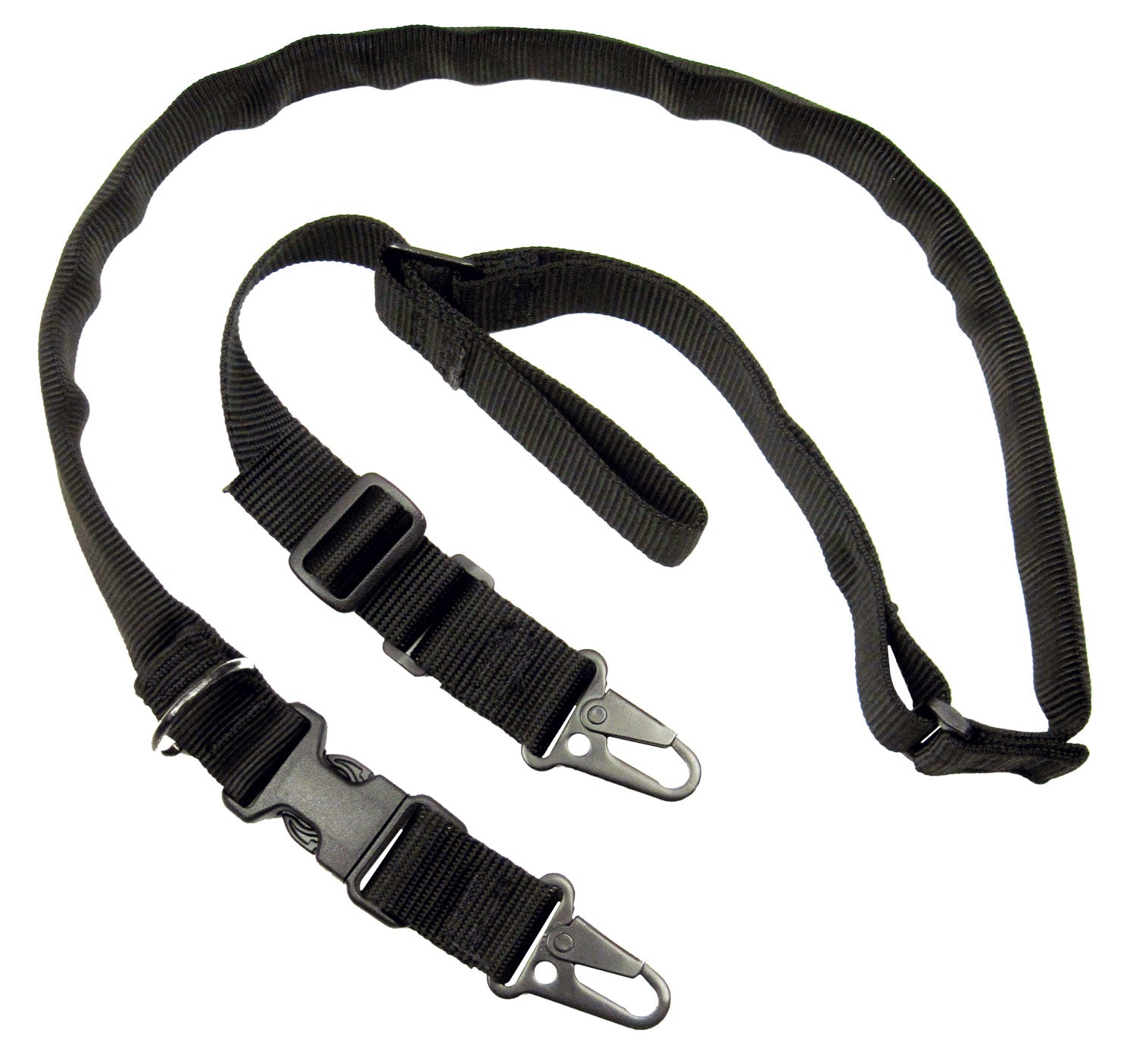 Tacshield T6030BK 2-in-1 Warrior Sling Black Padded Webbing Fast Adjust Rifle Shotgun