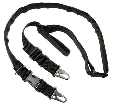 Tacshield T6030BK 2-in-1 Warrior Sling Black Padded Webbing Fast Adjust Rifle Shotgun
