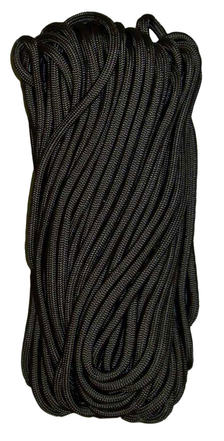 Tacshield 03000 Black Paracord 550 Lb Rated Seven Strand 50 Foot Length