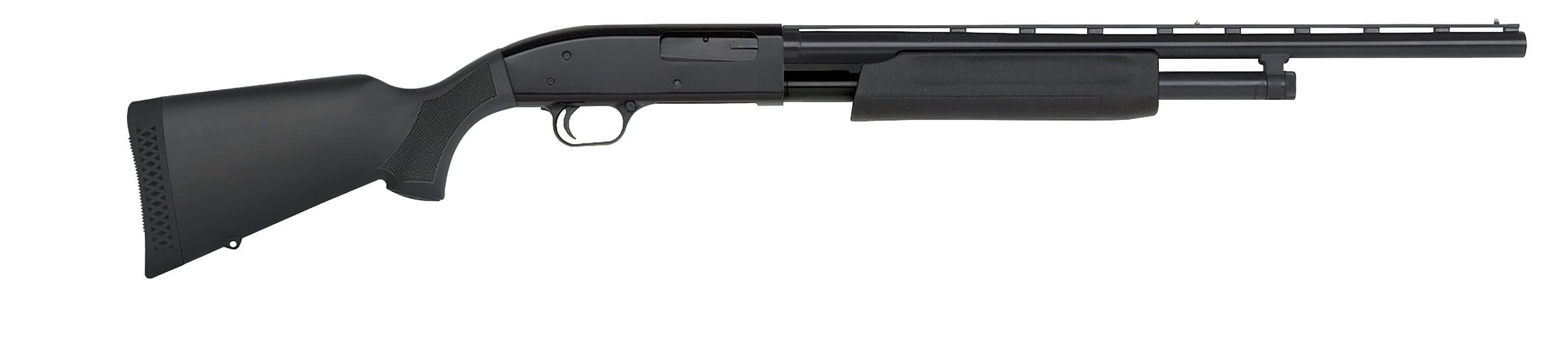 Maverick Arms 32202 88 All Purpose Youth 20 Gauge Pump 3" 5+1 22" Blued Vent Rib Barrel, Blued Steel Receiver, Fixed Black Synthetic Stock