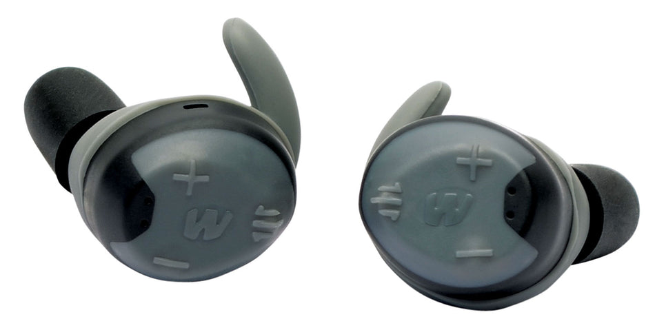 Walker's Silencer 2.0 R600 In-the-Ear 26 dB Electronic Hearing Protection Gray Polymer