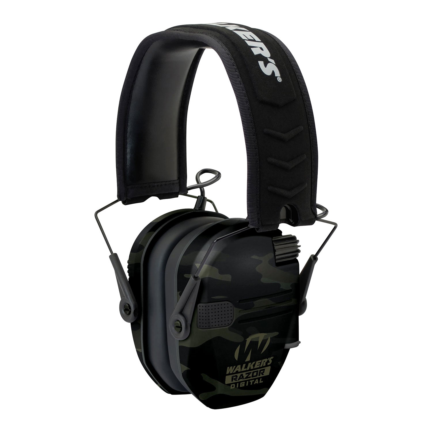 Walker's Razor PRO 23 dB Digital Electronic Over-the-Head Muff Multi-Cam/Black