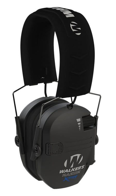 Walker's Razor Slim XTRM 21 dB Digital Electronic Over-the-Head Hearing Protection Muff Black