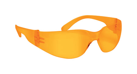 Walker's Clearview Shooting Safety Glasses, Amber Polycarbonate Lens, Amber Frame
