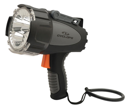 Cyclops Revo 6000 70W Cree LED Rechargeable Spotlight Black and Gray