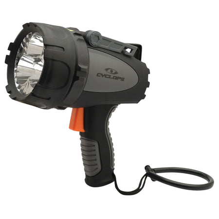 Cyclops Revo 4500 Spotlight 4500 Lumens Red White Cree LED Gray Black Tri-Mode High Low SOS Rechargeable