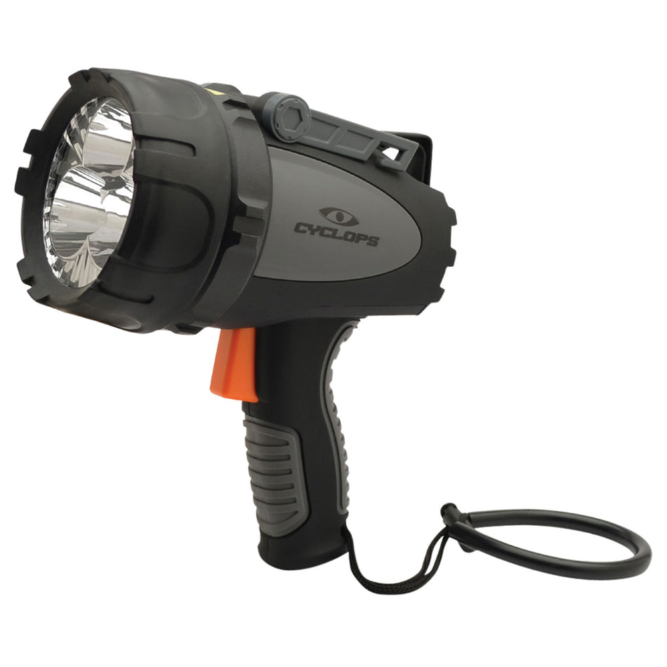 Cyclops Revo 4500 Spotlight 4500 Lumens Red White Cree LED Gray Black Tri-Mode High Low SOS Rechargeable