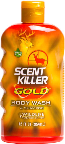 WRC Body Wash & Shampoo Gold 12oz Squeeze 6-Pack
