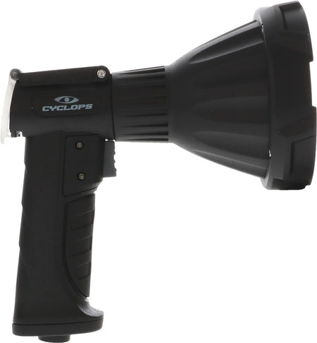 Cyclops RS 4000 50W Cree LED Rechargeable Spotlight Black Polymer Aluminum