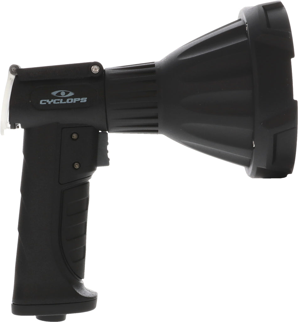 Cyclops RS 4000 50W Cree LED Rechargeable Spotlight Black Polymer Aluminum