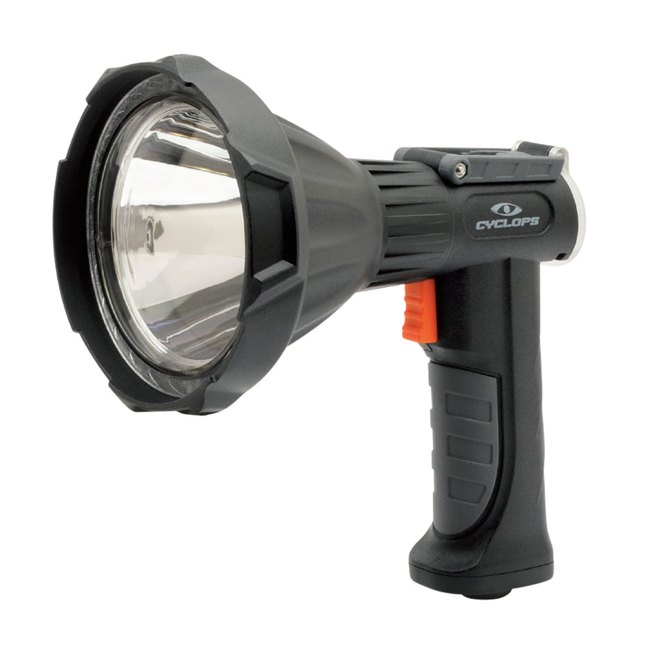 Cyclops RS 1600 Portable Rechargeable Spotlight 1600 Lumens White/Red/Green Cree LED Black Polymer