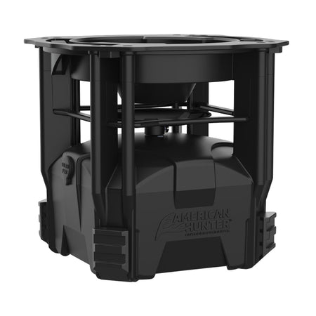 American Hunter Econ Kit AHECONKIT Compact Feeder 4 Custom Programs 1-30 Seconds Black