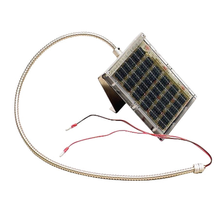 American Hunter BL1260S Solar Panel Battery Charger 12 Volt Corrosion Resistant Clear