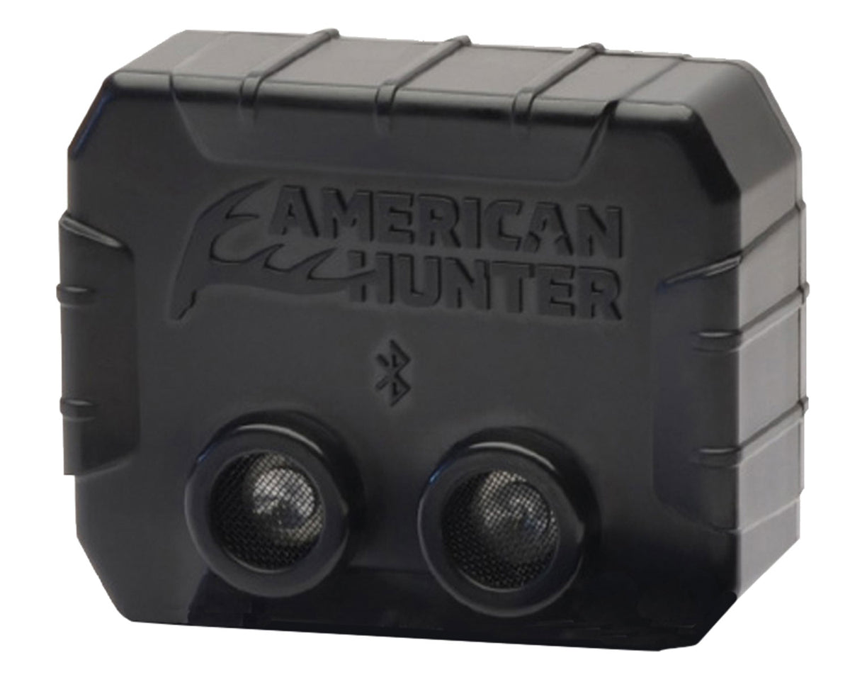 American Hunter AHFMTR Wireless Feeder Level Meter and Timer Bluetooth Black